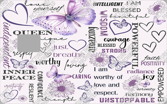 Bank  Card Sticker-BC-3759
